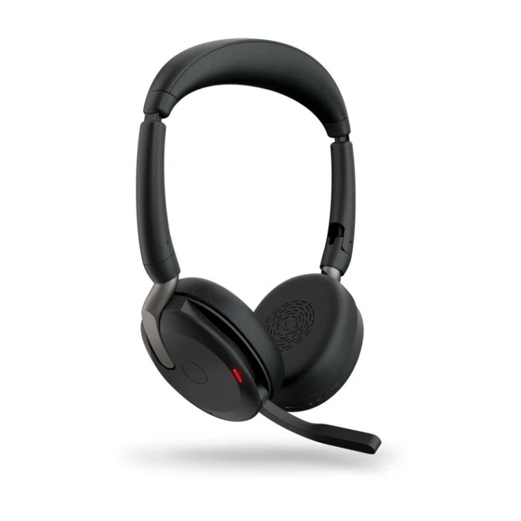 Jabra Evolve2 65 Flex Auricular Diadema Bluetooth para Oficina/Centro de llamadas Negro