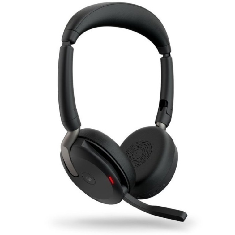 Jabra Evolve2 65 Flex Auriculares Inalámbrico y con Cable para Centro de Llamadas Negro