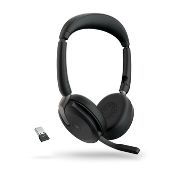 Jabra Evolve2 65 Flex Auriculares Inalámbrico y con Cable para Centro de Llamadas Negro Jabra Evolve2 65 Flex Auriculares Inalámbrico y con Cable para Centro de Llamadas Negro