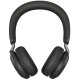 Jabra Evolve2 75 MS Auriculares Inalámbricos Negros + Base de Carga