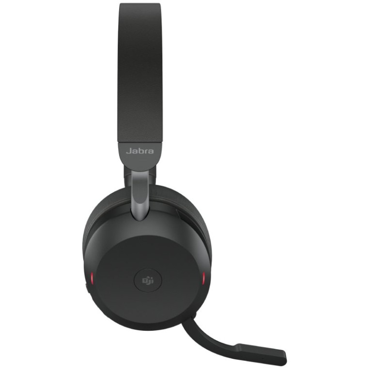 Jabra Evolve2 75 MS Auriculares Inalámbricos Negros + Base de Carga