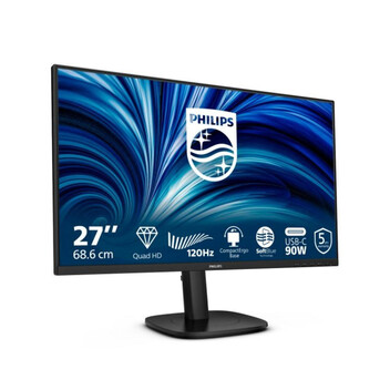 Monitor Philips 27B2U3601/00 27" Quad HD 120Hz IPS Altura Ajustable Tiempo de respuesta 4 ms