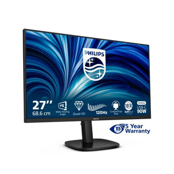 Monitor Philips 27B2U3601/00 27" Quad HD 120Hz IPS Altura Ajustable Tiempo de respuesta 4 ms