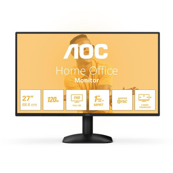 Monitor AOC 27B31H 27" Full HD 120Hz 1ms MPRT Sincronización Adaptativa Negro