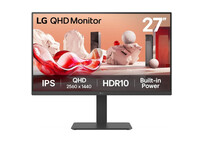 Monitor LG 27BA45QB-B 27" 2560x1440 75Hz IPS HDR10 Altavoces USB VESA KVM