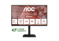Monitor AOC 27E4U 27" FullHD 120Hz IPS Altura Ajustable Adaptive Sync USB 3.2