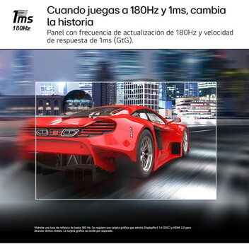 Monitor LG UltraGear 27GS50F-B 27" LED VA FullHD 180Hz FreeSync