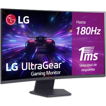 Monitor LG UltraGear 27GS60QC-B 27" LED VA QHD 180Hz FreeSync Curva Monitor LG UltraGear 27GS60QC-B 27" LED VA QHD 180Hz FreeSync Curva