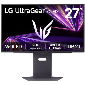 Monitor LG UltraGear 27GX790A-B 27" OLED QHD 480Hz 0.03ms Altura Ajustable FreeSync Premium Pro Monitor LG UltraGear 27GX790A-B 27" OLED QHD 480Hz 0.03ms Altura Ajustable FreeSync Premium Pro