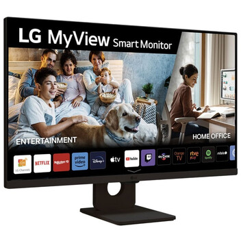 Monitor LG 27SR50F-B Smart Monitor 27" IPS Full HD webOS23, Bluetooth, Altavoces y Mando a Distancia
