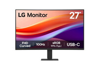 Monitor LG 27U421A-B 27" Full HD 100Hz VA Curvo HDR10 USB-C Flicker Free Negro