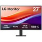 Monitor LG 27U421A-B 27" Full HD 100Hz VA Curvo HDR10 USB-C Flicker Free Negro Monitor LG 27U421A-B 27" Full HD 100Hz VA Curvo HDR10 USB-C Flicker Free Negro