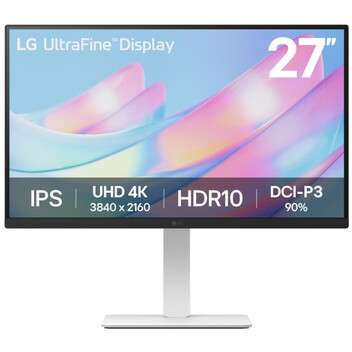 Monitor LG UltraFine 27US550-W 27" LED IPS UltraHD 4K Altura Ajustable