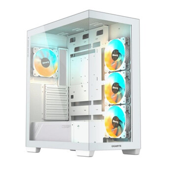 Torre PC Caja PC Gigabyte C500 Panoramic Stealth Blanco ATX Vidrio Templado Gaming