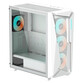 Torre PC Caja PC GIGABYTE C301GW Blanco Midi Tower Vidrio Templado RGB USB-C Gaming