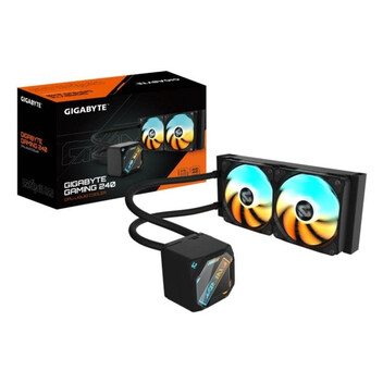 Refrigeracion Liquida GIGABYTE GAMING 240 240mm 2 Ventiladores ARGB Negro Multiled Refrigeracion Liquida GIGABYTE GAMING 240 240mm 2 Ventiladores ARGB Negro Multiled