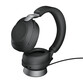 Jabra Evolve2 85 Unified Communication Auriculares Inalámbricos USB Negros + Soporte de Carga
