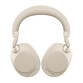 Jabra Evolve2 85 UC Auriculares Bluetooth USB-A Beige