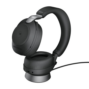 Jabra Evolve2 85 MS Teams Auriculares Bluetooth con Soporte de Carga USB-A Negro Jabra Evolve2 85 MS Teams Auriculares Bluetooth con Soporte de Carga USB-A Negro