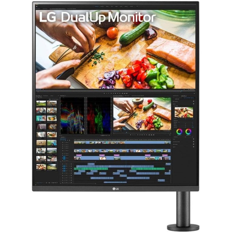 LG DualUp Ergo 28MQ780-B 27.6" LED IPS QHD USB-C