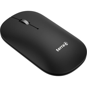 Ratón TERRA inalámbrico Bluetooth 4000 DPI 6 botones compacto ambidiestro negro Ratón TERRA inalámbrico Bluetooth 4000 DPI 6 botones compacto ambidiestro negro