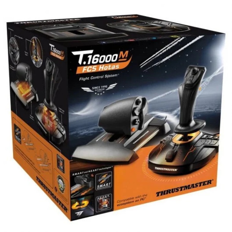 Thrustmaster T.16000M FCS Hotas Joystick + Acelerador