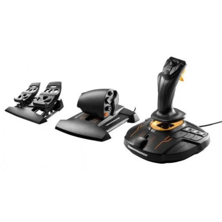 Thrustmaster T.16000M FCS Flight Pack Joystick + Acelerador + Pedales