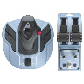 Thrustmaster TCA Officer Pack Airbus Edition Palanca Control Lateral + Cuadrante de Aceleración