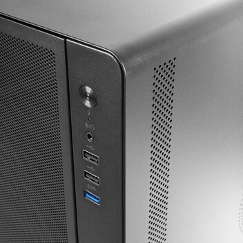Torre PC Tacens AERO Caja PC ATX Metálica Rejilla Frontal 1x Ventilador Trasero 120mm USB 3.0 Negro