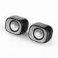 HP DHS-2111 Altavoces 2.0 Negros