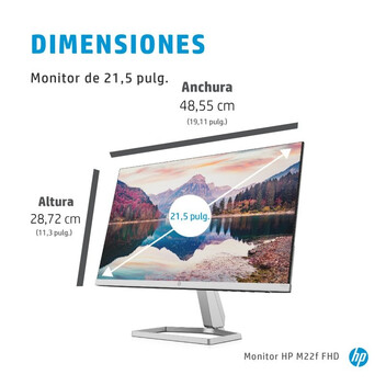HP M22f 21.5" IPS FullHD 75Hz FreeSync HP M22f 21.5" IPS FullHD 75Hz FreeSync