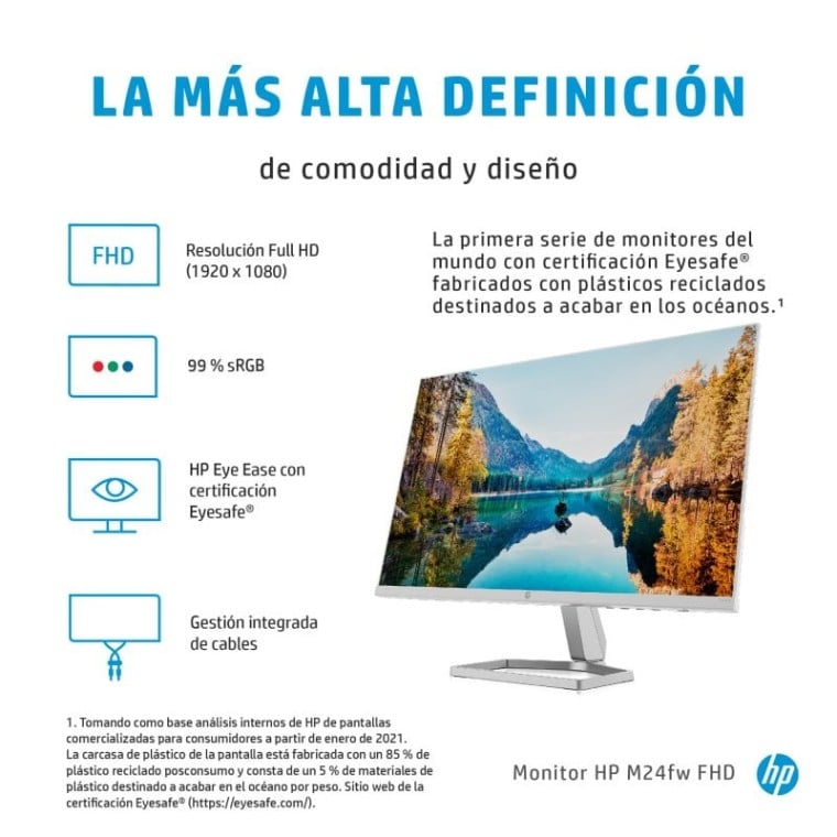 HP M24FW 23.8" LED IPS FullHD 75Hz FreeSync