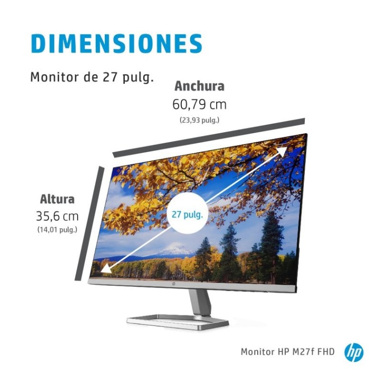 HP M27f 27" IPS FullHD 75Hz FreeSync