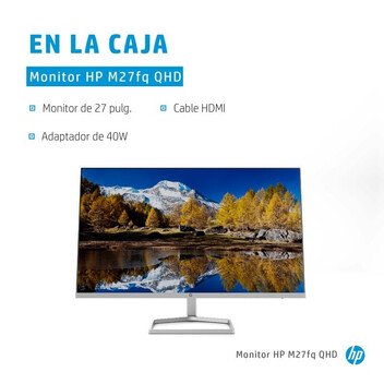HP M27fq 27" LED QHD 75Hz FreeSync HP M27fq 27" LED QHD 75Hz FreeSync