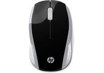 HP 200 Ratón Inalámbrico 1000 DPI Plata