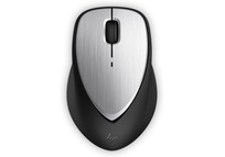 Ratón HP inalámbrico 1600 DPI Recargable ambidiestro láser negro/gris