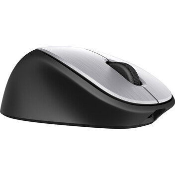 Ratón HP inalámbrico 1600 DPI Recargable ambidiestro láser negro/gris