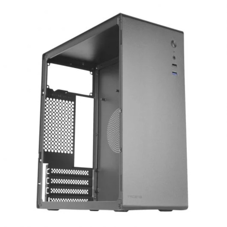 Tacens ORUMX Caja Minitorre Slim MicroATX Ultra Compacta Ventilador Trasero 80mm Negro