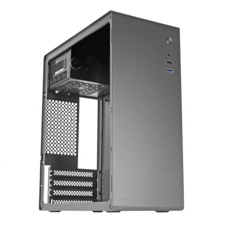 Tacens ORUMX500 Caja Minitorre Slim MicroATX + Fuente Alimentación 500W Ventilador 80mm Negro