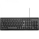 HP 100 Teclado USB Negro