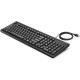 HP 100 Teclado USB Negro