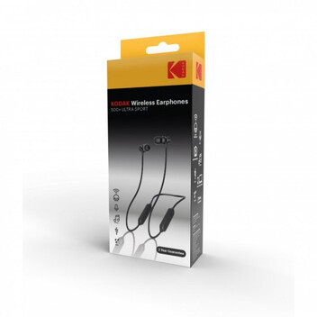 Kodak 500+ Ultra Sport Earphones Auriculares Inalámbricos Negros