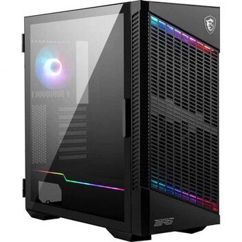 MSI MPG Velox 100P Airflow Cristal Templado USB 3.2 MSI MPG Velox 100P Airflow Cristal Templado USB 3.2
