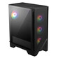 Torre PC MSI MAG FORGE 121A AIRFLOW ARGB Semi Torre ATX Cristal Templado USB 3.0 Negra