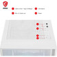 Torre PC MSI MAG FORGE 320R AIRFLOW ARGB Mid Tower mATX Cristal Templado USB 3.2 Blanca