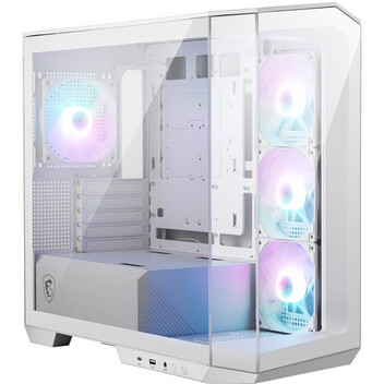 Torre PC MSI MAG PANO M100R PZ Cristal Templado USB 3.2 Blanca Torre PC MSI MAG PANO M100R PZ Cristal Templado USB 3.2 Blanca