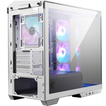 Torre PC MSI MAG PANO M100R PZ Cristal Templado USB 3.2 Blanca Torre PC MSI MAG PANO M100R PZ Cristal Templado USB 3.2 Blanca