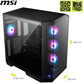 Torre PC MSI MAG PANO 100R PZ ARGB Semi Torre Doble Cristal Templado USB-C Negra Torre PC MSI MAG PANO 100R PZ ARGB Semi Torre Doble Cristal Templado USB-C Negra