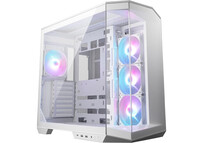 Torre PC MSI MAG PANO 100R PZ ARGB Semi Torre Doble Cristal Templado USB-C Blanca