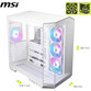 Torre PC MSI MAG PANO 100R PZ ARGB Semi Torre Doble Cristal Templado USB-C Blanca Torre PC MSI MAG PANO 100R PZ ARGB Semi Torre Doble Cristal Templado USB-C Blanca